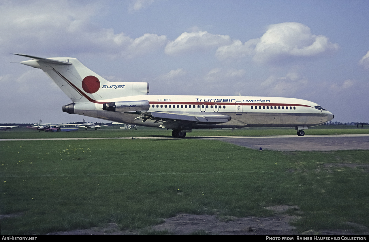 Aircraft Photo of SE-DDB | Boeing 727-134 | Transair Sweden | AirHistory.net #485044