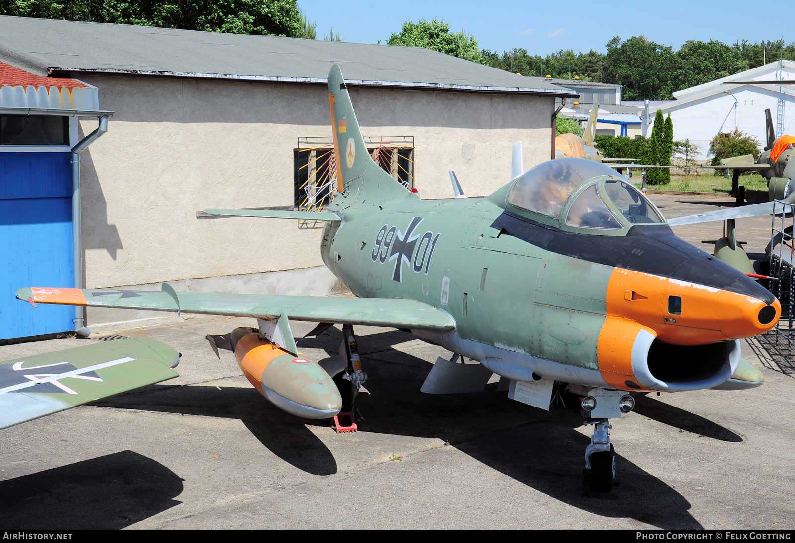 Aircraft Photo of 9901 | Fiat G-91R/3 | Germany - Air Force | AirHistory.net #485065