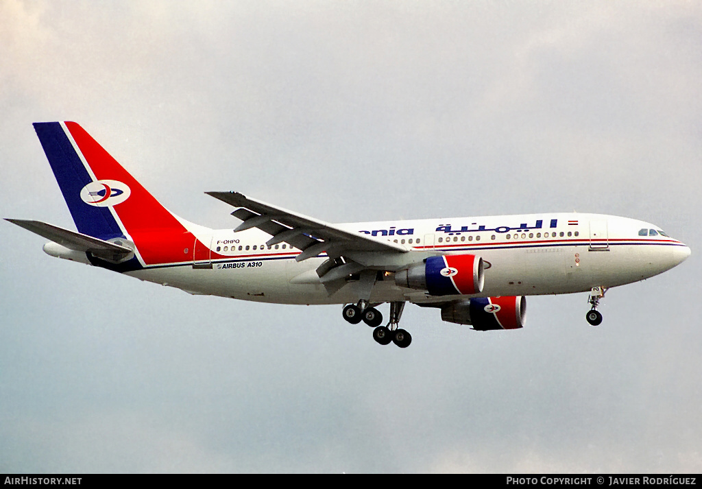 Aircraft Photo of F-OHPQ | Airbus A310-222 | Yemenia - Yemen Airways | AirHistory.net #485072