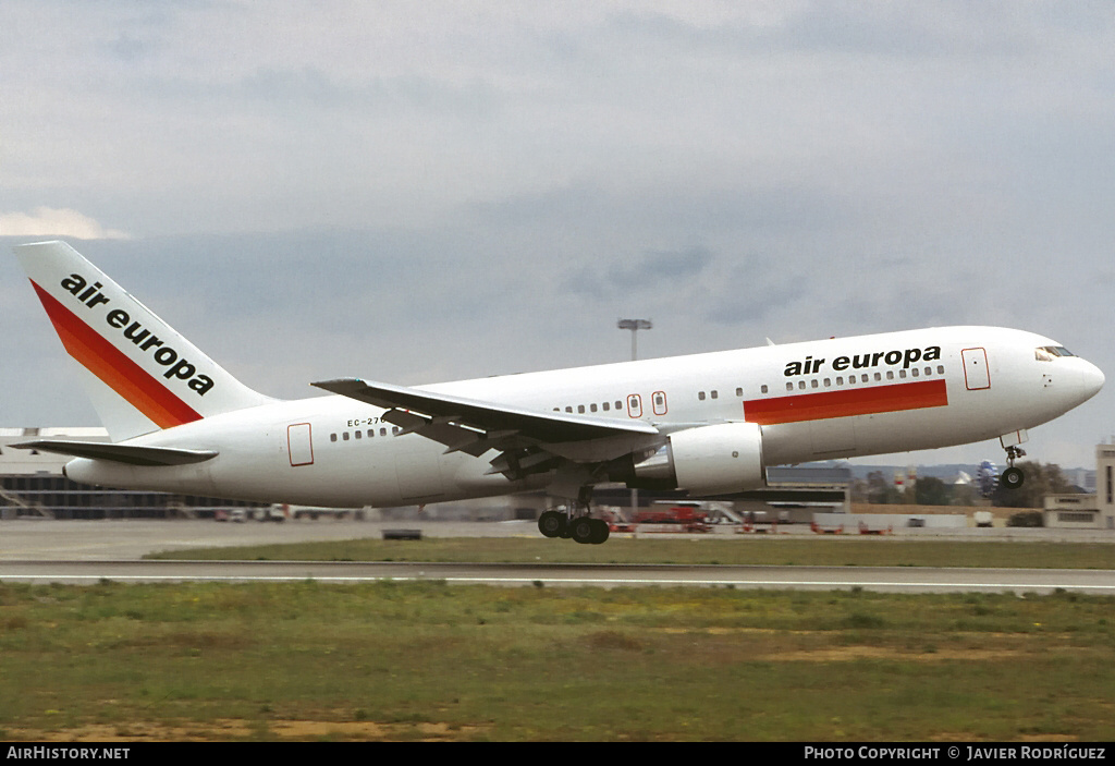 Aircraft Photo of EC-276 | Boeing 767-204(ER) | Air Europa | AirHistory.net #485073