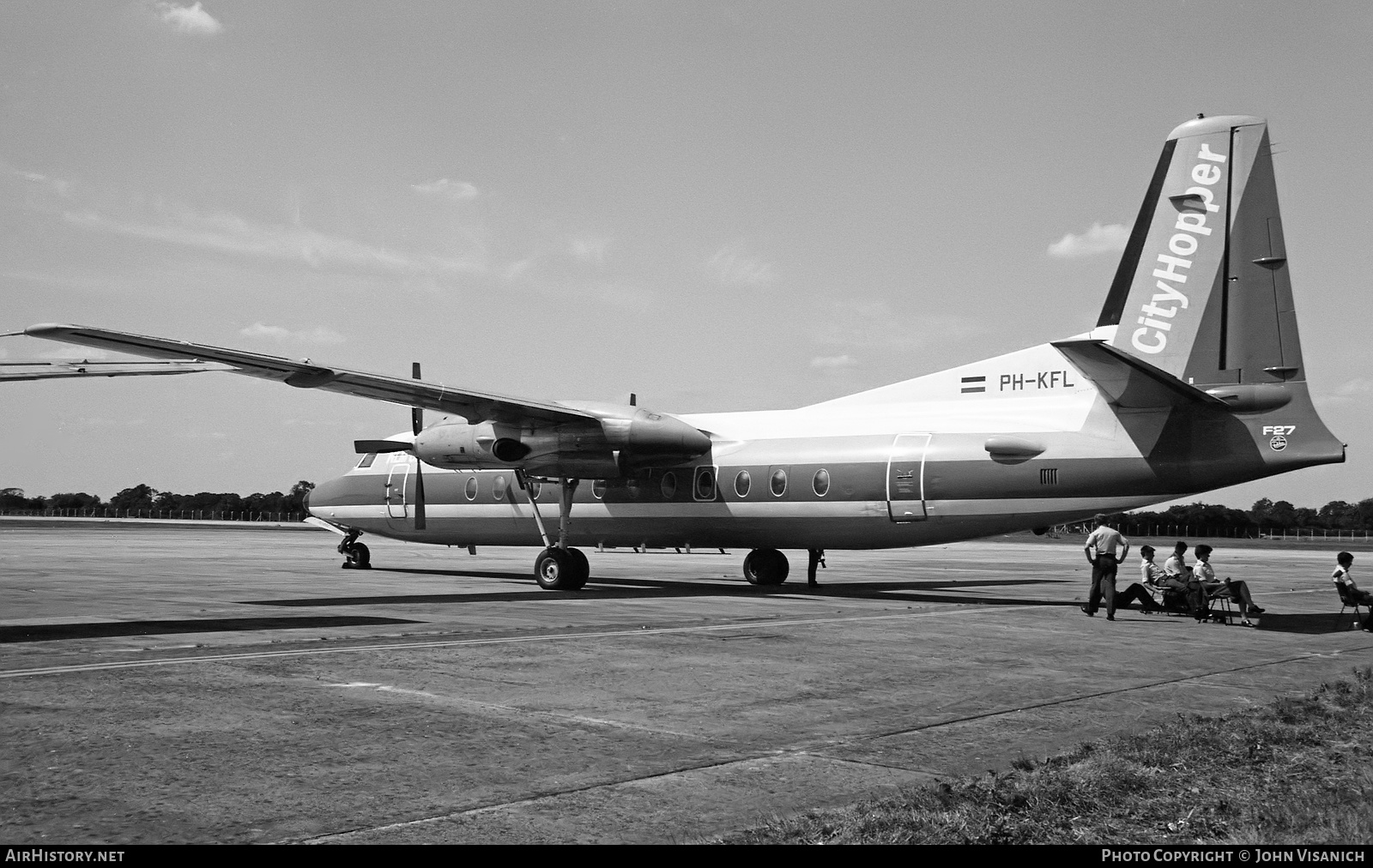 Aircraft Photo of PH-KFL | Fokker F27-500 Friendship | NLM Cityhopper | AirHistory.net #485096