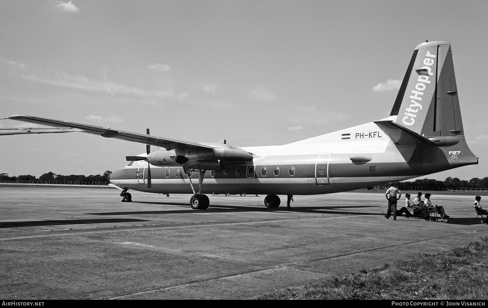 Aircraft Photo of PH-KFL | Fokker F27-500 Friendship | NLM Cityhopper | AirHistory.net #485096