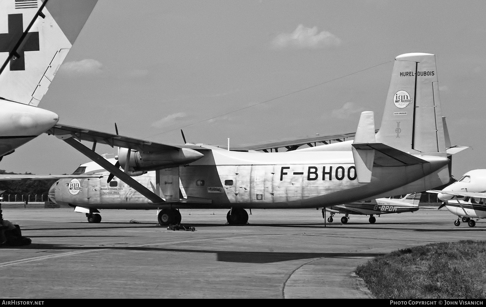 Aircraft Photo of F-BHOO | Hurel-Dubois HD-34 | IGN - Institut Géographique National | AirHistory.net #485097