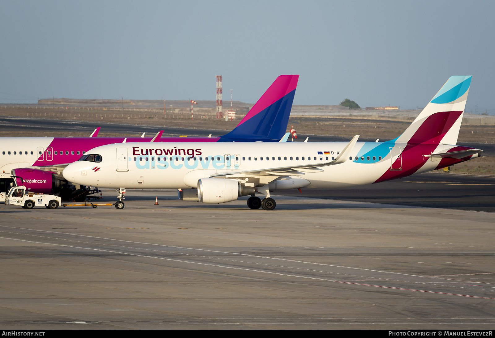 Aircraft Photo of D-AIUX | Airbus A320-214 | Eurowings Discover | AirHistory.net #485099