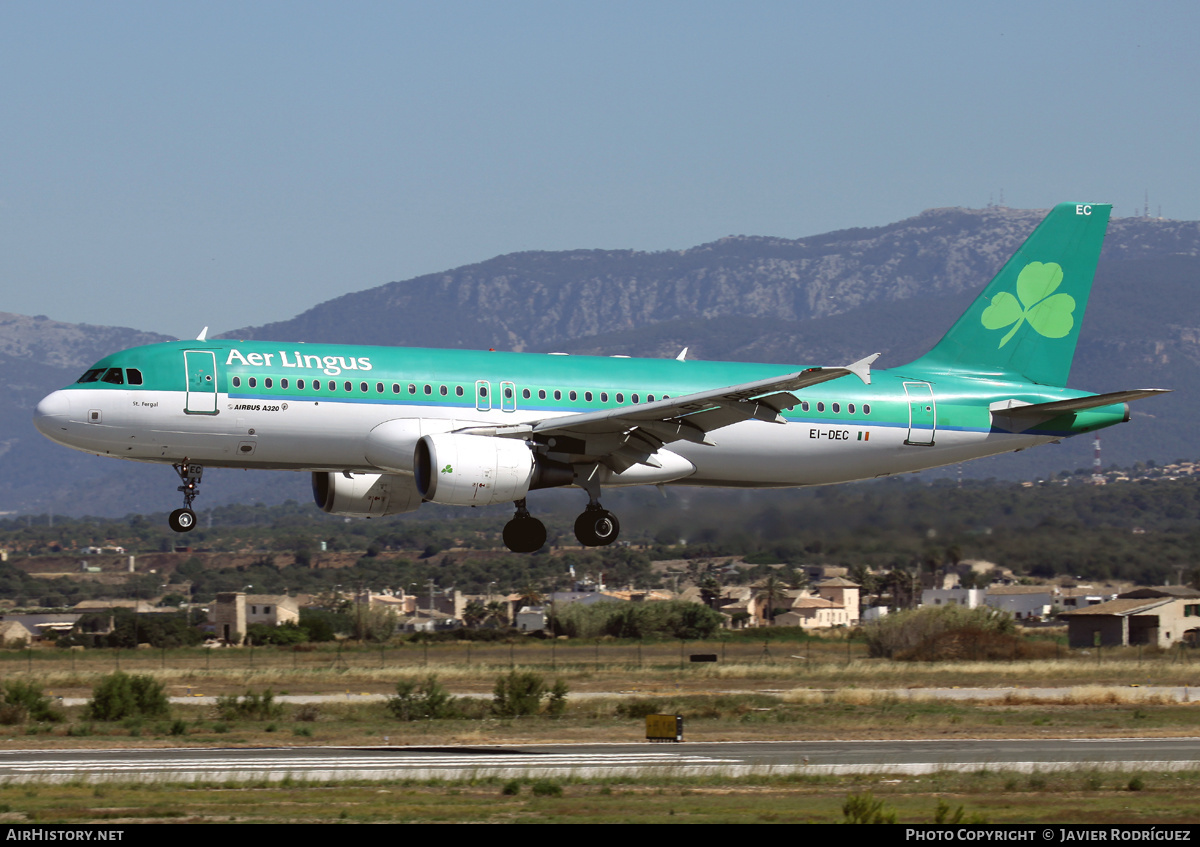 Aircraft Photo of EI-DEC | Airbus A320-214 | Aer Lingus | AirHistory.net #485106