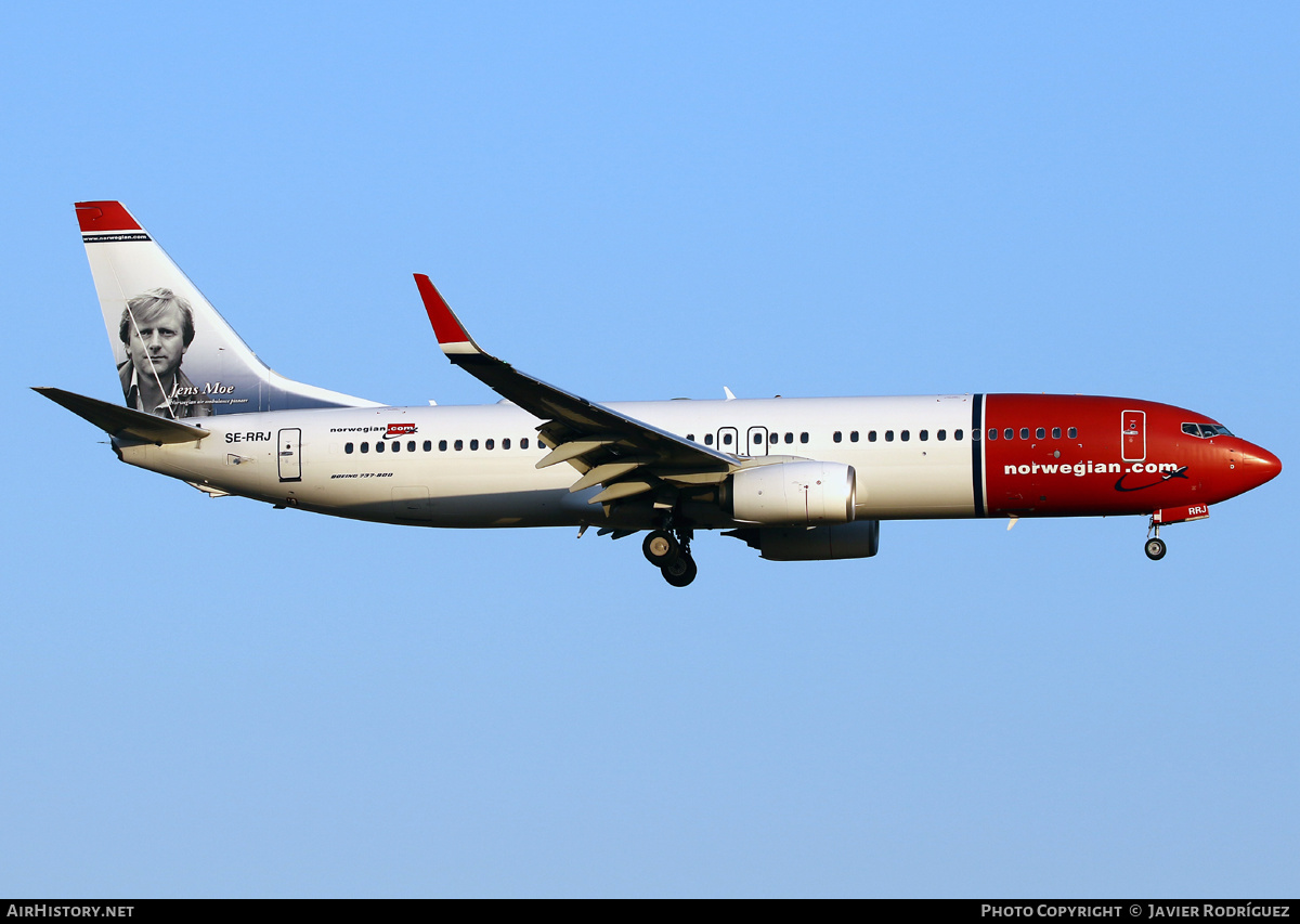 Aircraft Photo of SE-RRJ | Boeing 737-800 | Norwegian | AirHistory.net #485127