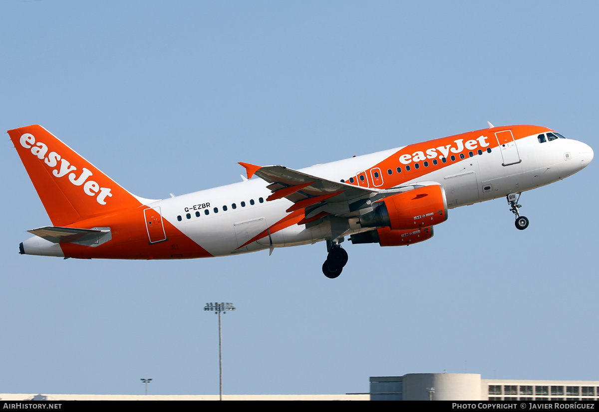 Aircraft Photo of G-EZBR | Airbus A319-111 | EasyJet | AirHistory.net #485136
