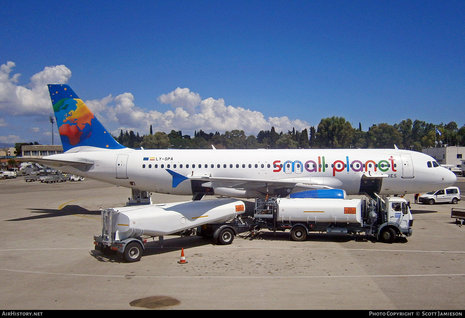 Aircraft Photo of LY-SPA | Airbus A320-232 | Small Planet Airlines | AirHistory.net #485145