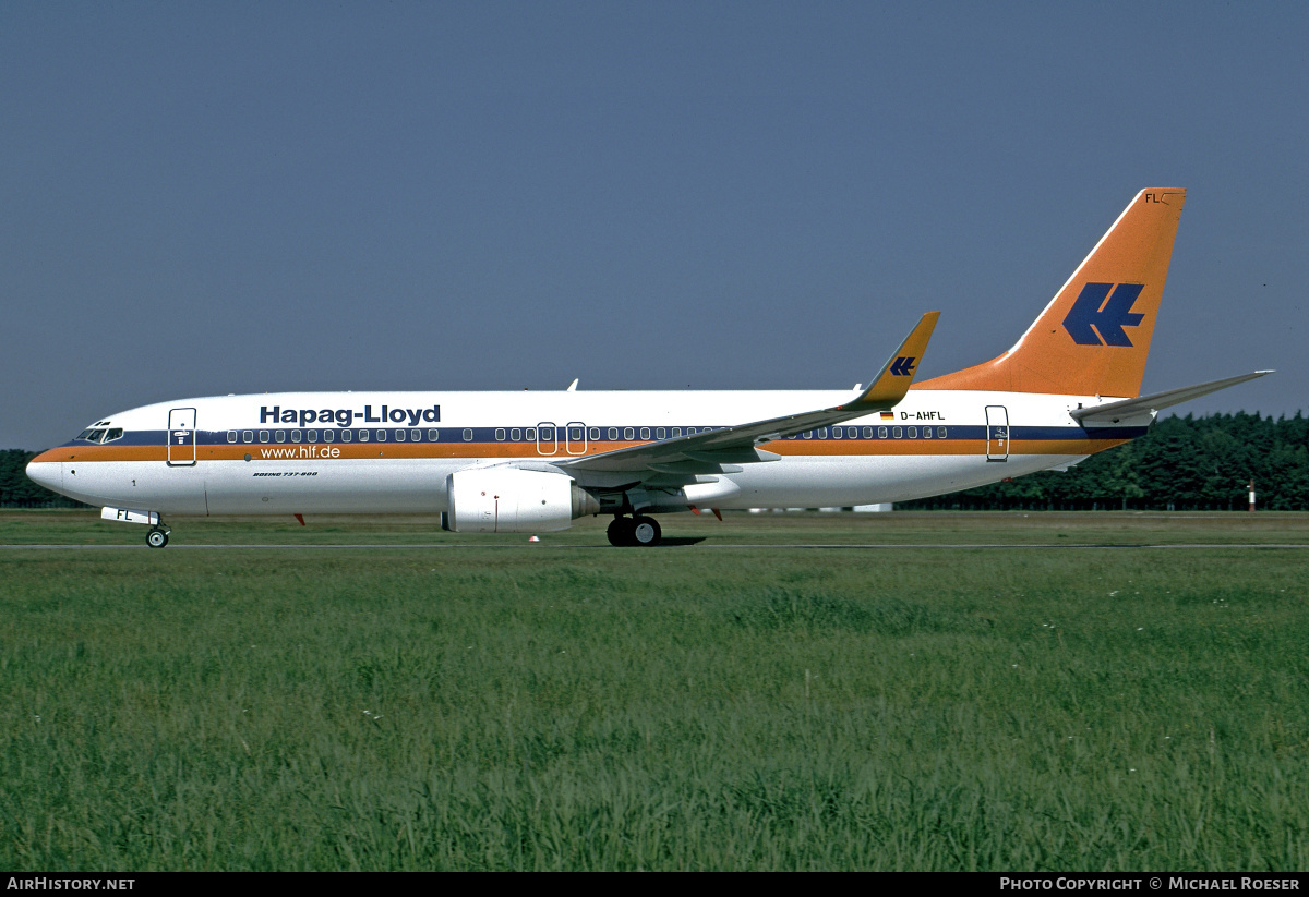 Aircraft Photo of D-AHFL | Boeing 737-8K5 | Hapag-Lloyd | AirHistory.net #485165