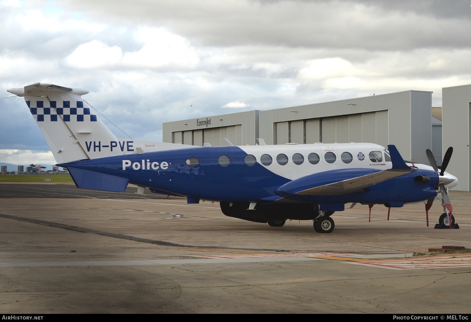Aircraft Photo of VH-PVE | Beechcraft 350i King Air (B300) | Victoria Police | AirHistory.net #485172
