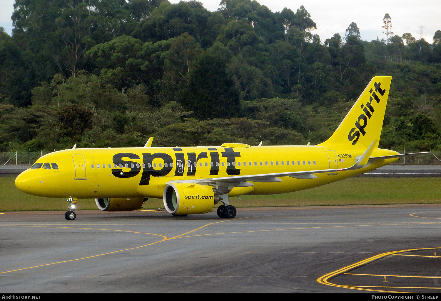 Aircraft Photo of N925NK | Airbus A320-271N | Spirit Airlines | AirHistory.net #485186