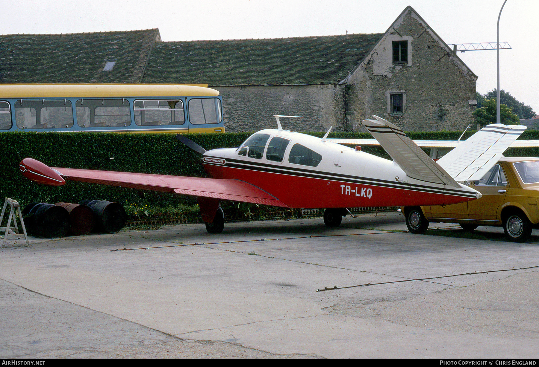 Aircraft Photo of TR-LKQ | Beech V35-TC Bonanza | AirHistory.net #485194