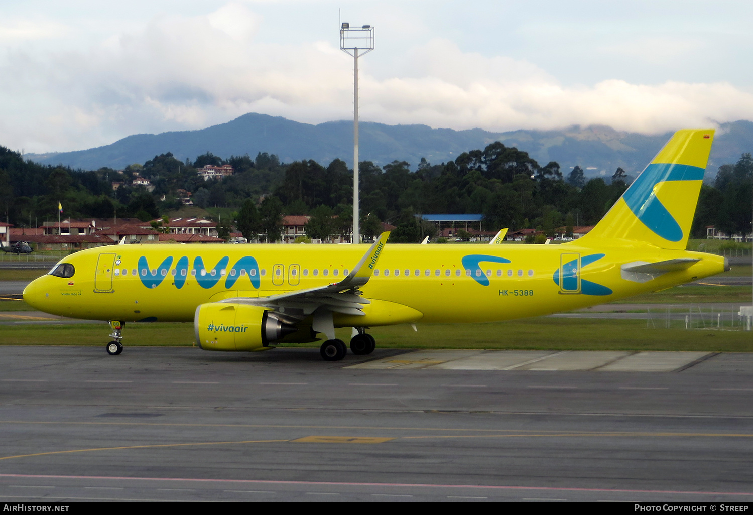 Aircraft Photo of HK-5388 | Airbus A320-251N | Viva Air | AirHistory.net #485205