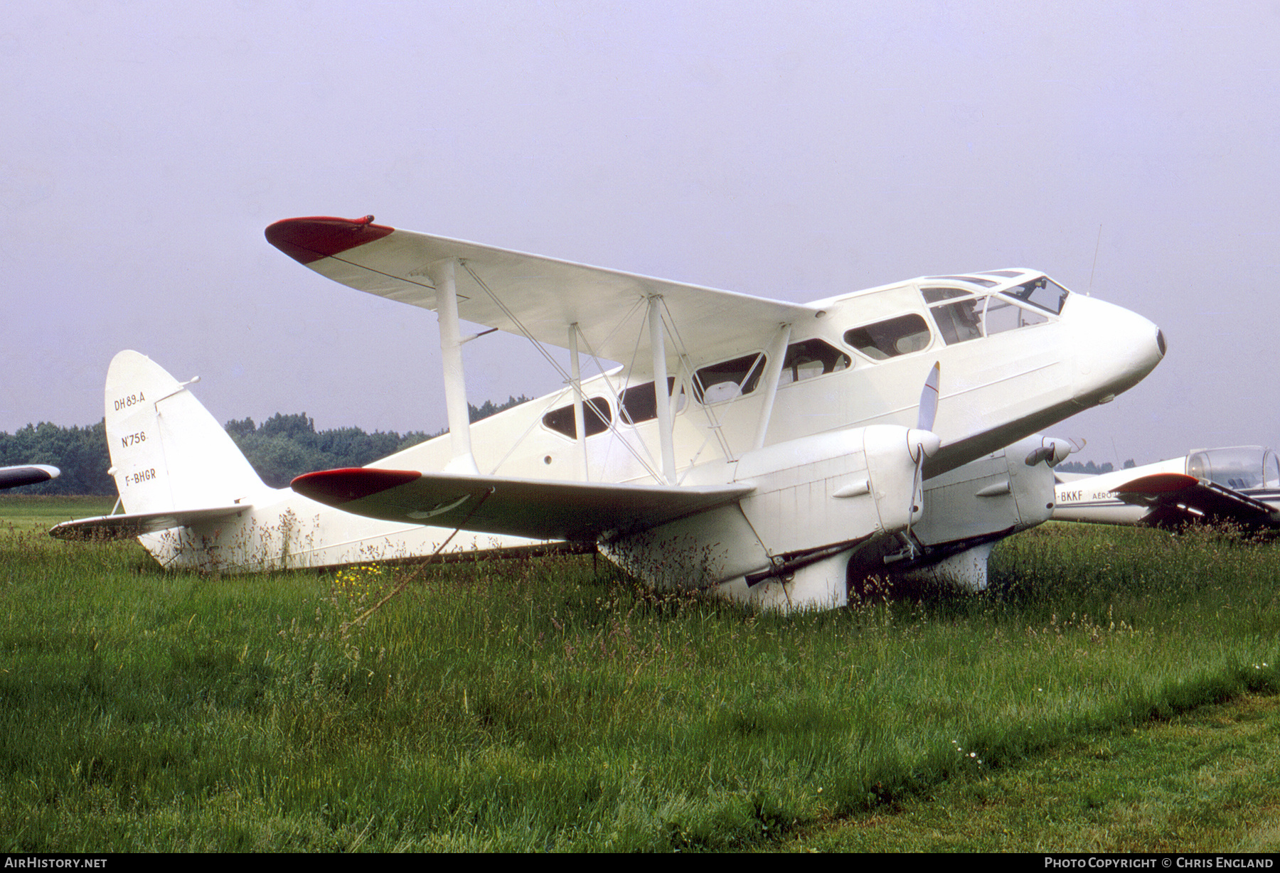 Aircraft Photo of F-BHGR / 756 | De Havilland D.H. 89A Dragon Rapide | AirHistory.net #485213