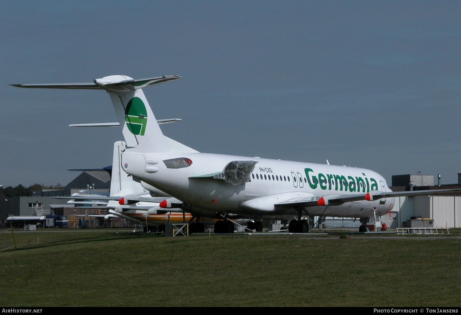 Aircraft Photo of PH-CXO | Fokker 100 (F28-0100) | Germania | AirHistory.net #485223