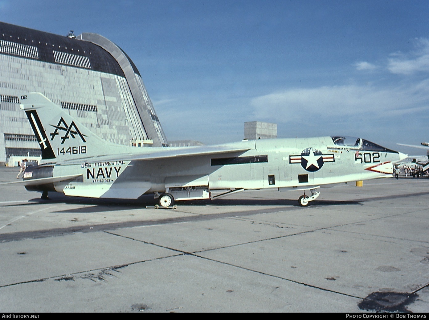 Aircraft Photo of 144618 | Vought RF-8G Crusader | USA - Navy | AirHistory.net #485242