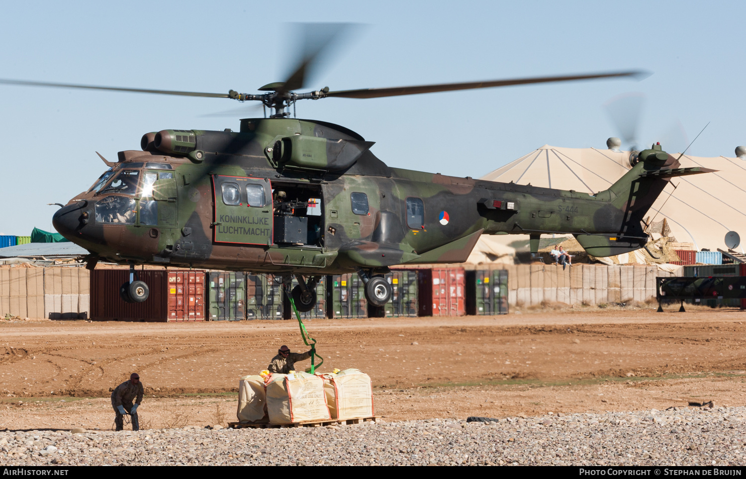 Aircraft Photo of S-444 | Eurocopter AS-532U2 Cougar Mk2 | Netherlands - Air Force | AirHistory.net #485291