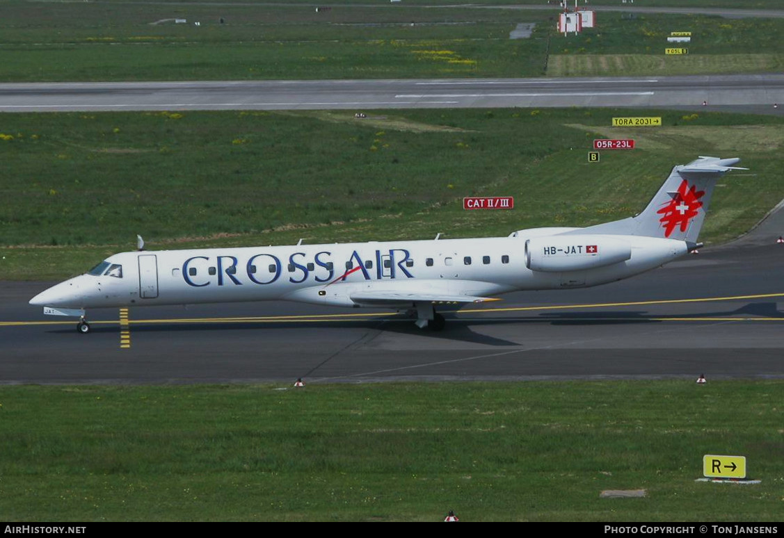 Aircraft Photo of HB-JAT | Embraer ERJ-145LU (EMB-145LU) | Crossair | AirHistory.net #485320