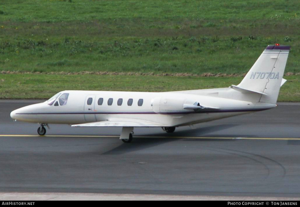 Aircraft Photo of N7070A | Cessna S550 Citation S/II | AirHistory.net #485337