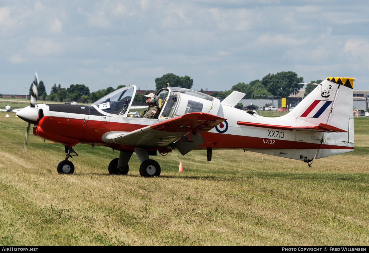 Aircraft Photo of N713Z | Scottish Aviation Bulldog T1 | UK - Air Force | AirHistory.net #485338
