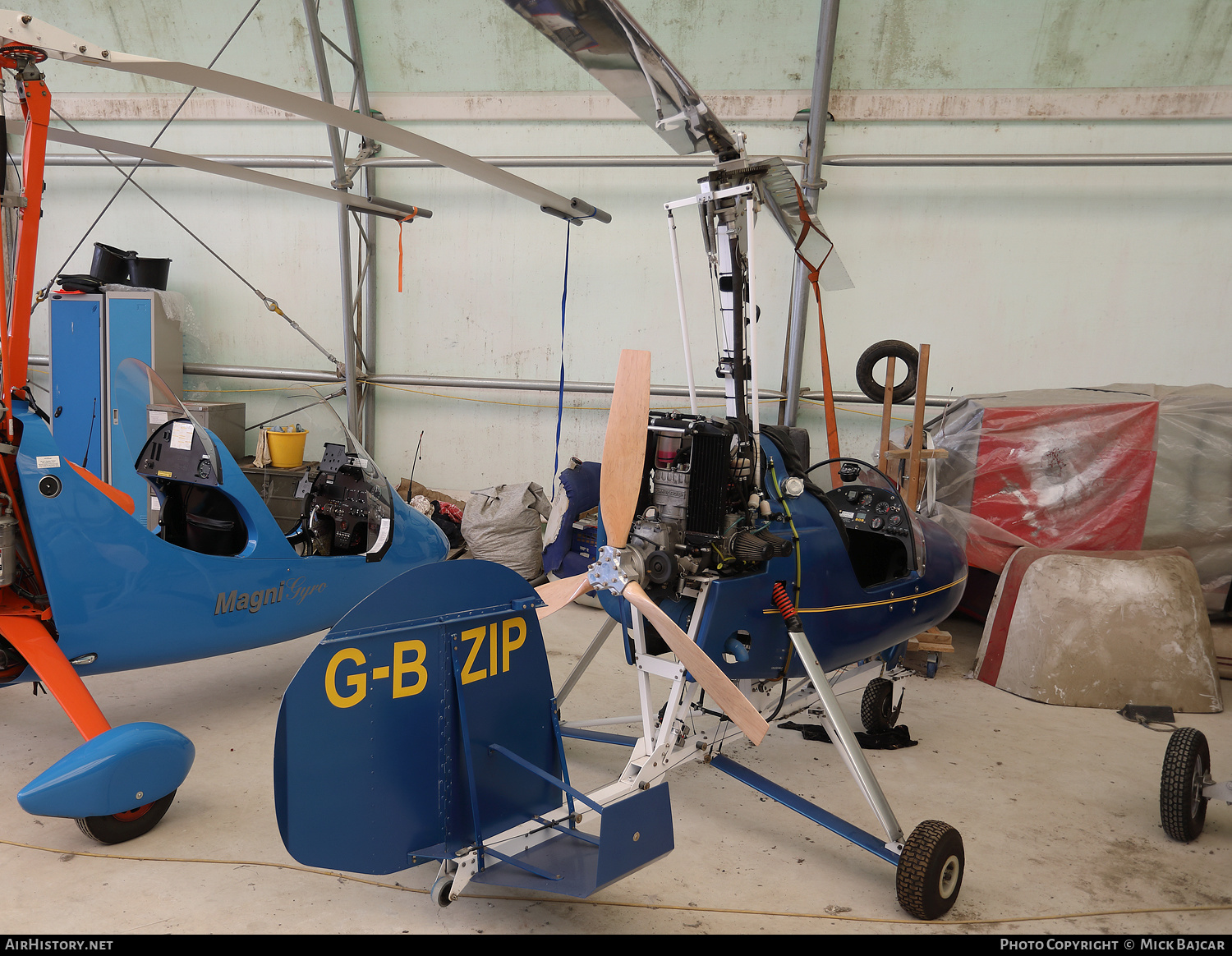 Aircraft Photo of G-BZIP | Montgomerie-Bensen B8MR | AirHistory.net #485342