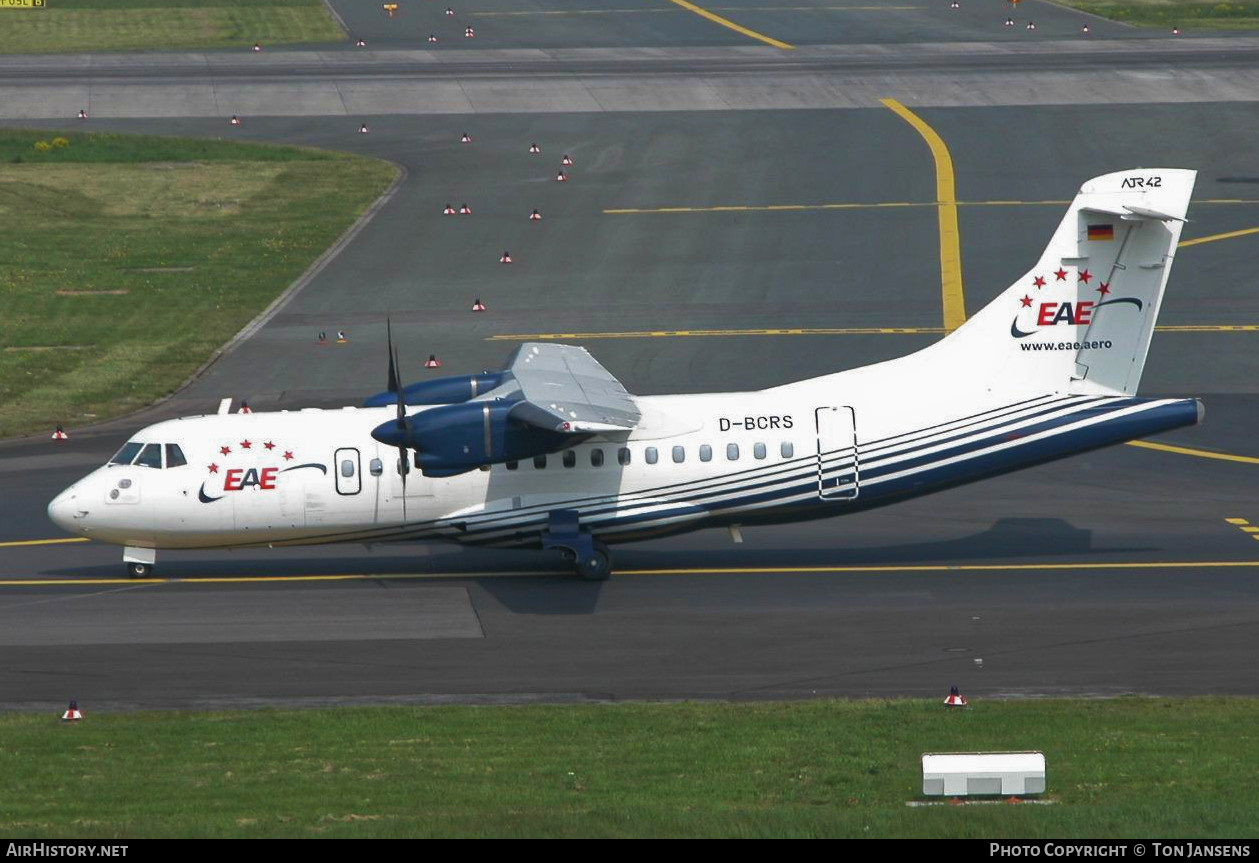 Aircraft Photo of D-BCRS | ATR ATR-42-300 | EAE - European Air Express | AirHistory.net #485343