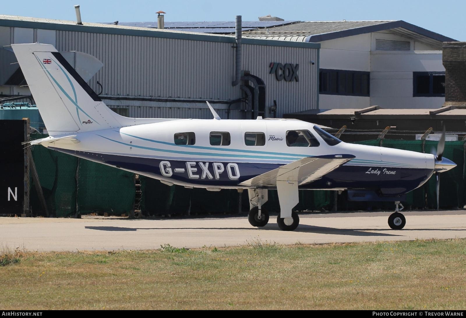 Aircraft Photo of G-EXPO | Piper PA-46R-350T Malibu Matrix | AirHistory.net #485363