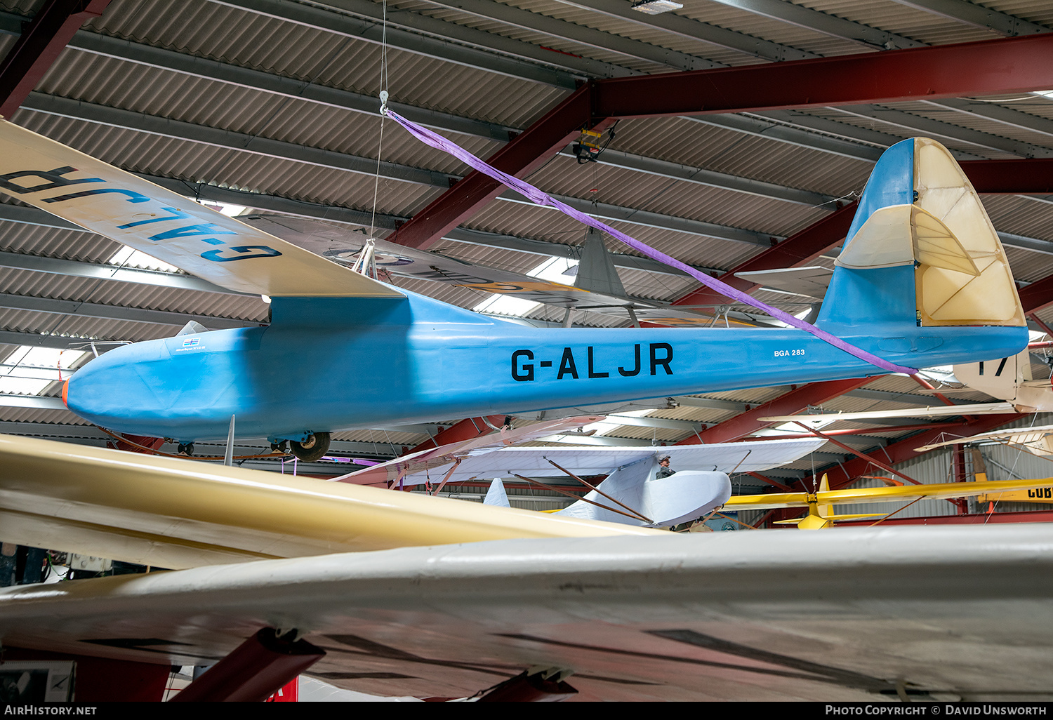 Aircraft Photo of G-ALJR / BGA283 | Abbott-Baynes Scud III | AirHistory.net #485374