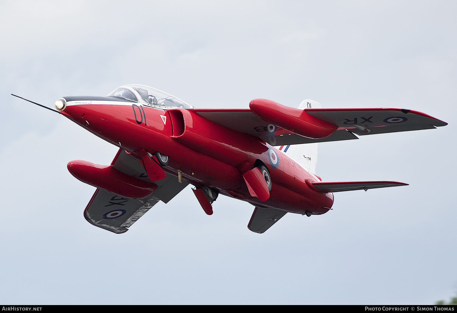 Aircraft Photo of G-RORI / XR538 | Folland Fo.144 Gnat T.1 | UK - Air Force | AirHistory.net #485380