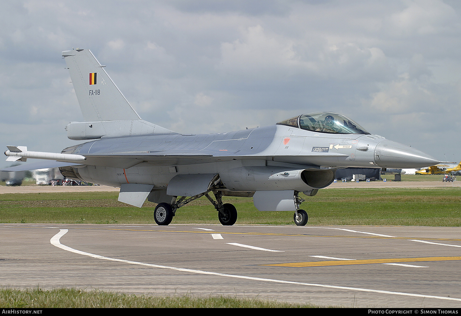 Aircraft Photo of FA-118 | General Dynamics F-16AM Fighting Falcon | Belgium - Air Force | AirHistory.net #485384