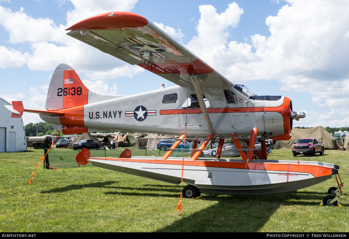 Aircraft Photo of N530BJ / 26138 | De Havilland Canada DHC-2 Beaver Mk1 | USA - Navy | AirHistory.net #485399