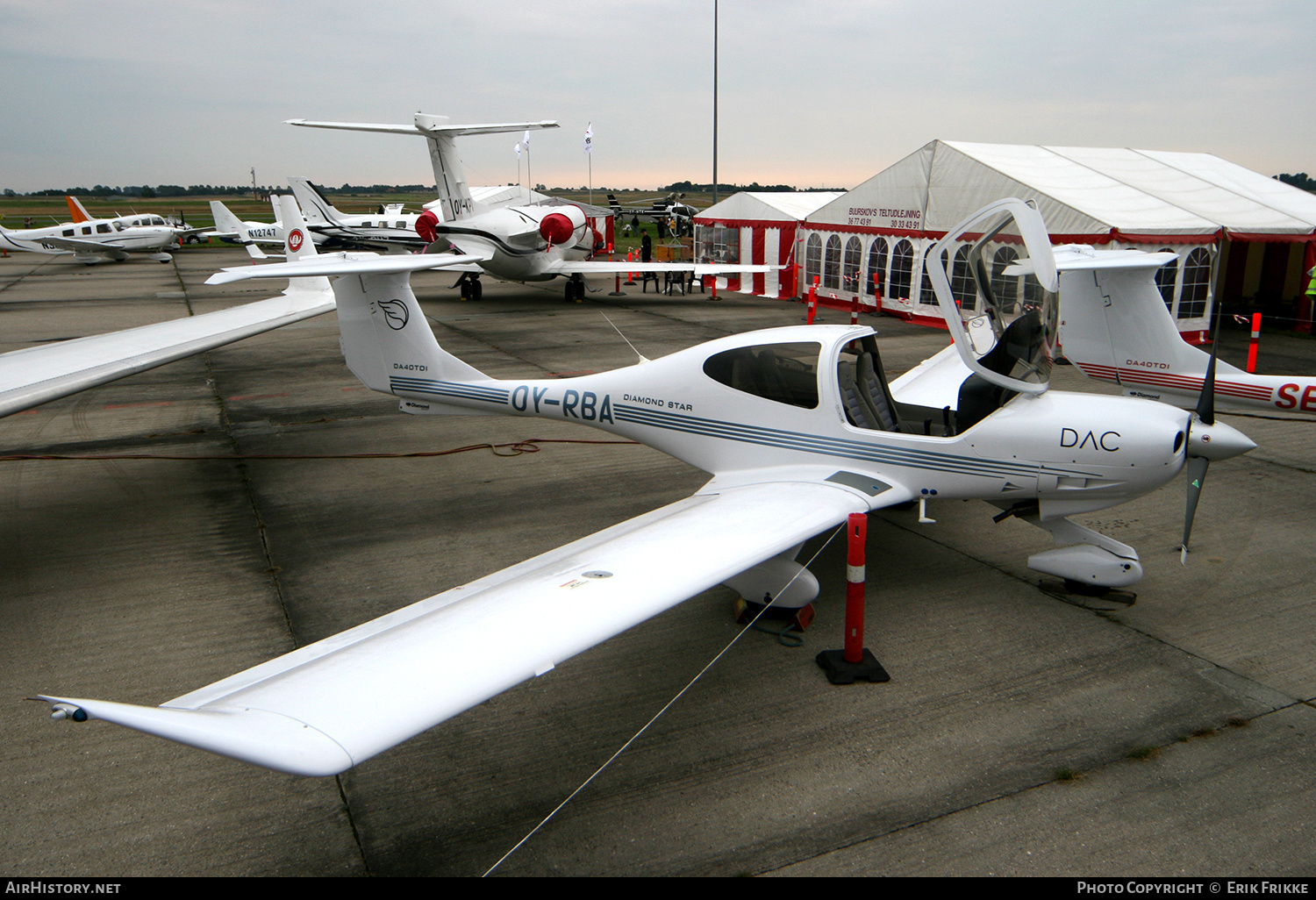 Aircraft Photo of OY-RBA | Diamond DA40D Diamond Star TDI | DAC - Danish Aviation Capital | AirHistory.net #485402