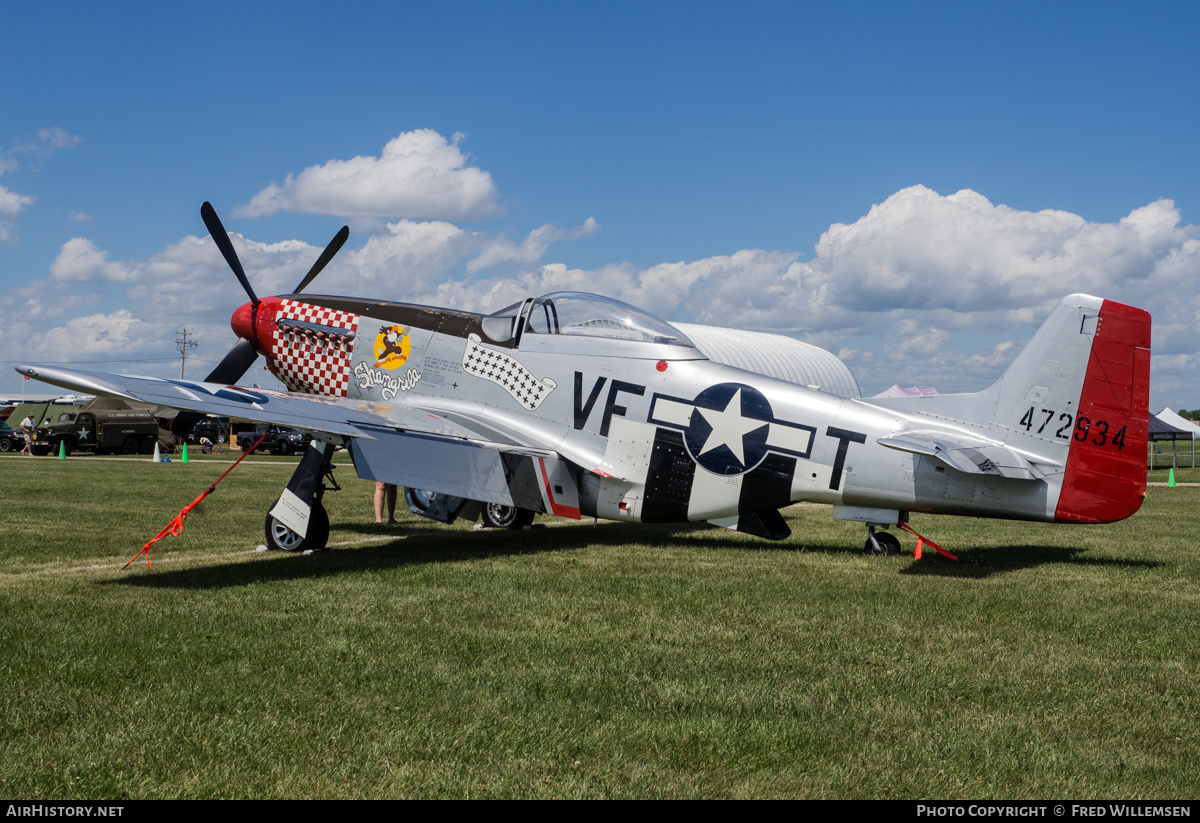 Aircraft Photo of N51VF / NL51VF / 472534 | North American P-51D Mustang | USA - Air Force | AirHistory.net #485406