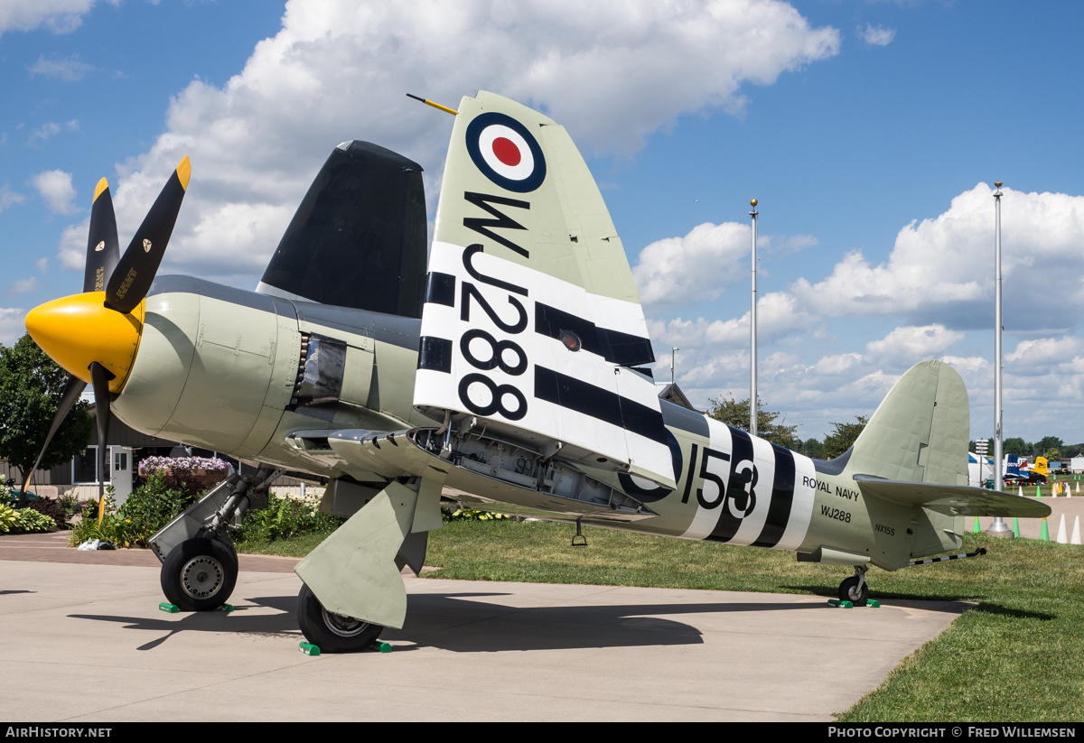 Aircraft Photo of N15S / NX15S / WJ288 | Hawker Sea Fury FB11 | UK - Navy | AirHistory.net #485430