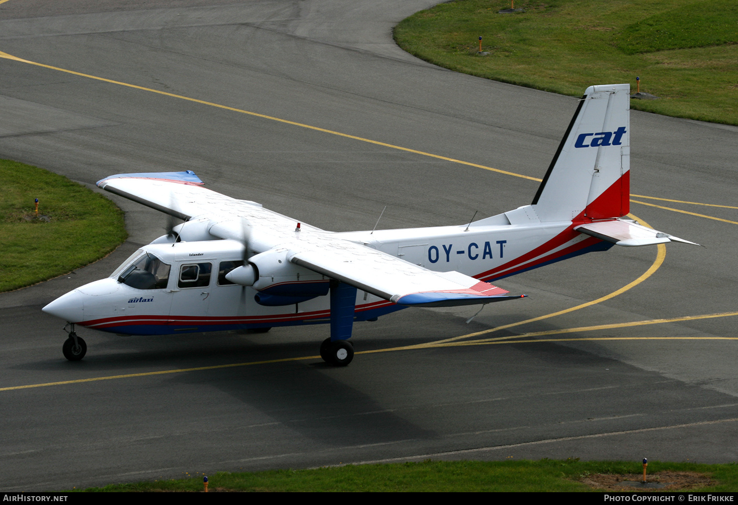 Aircraft Photo of OY-CAT | Britten-Norman BN-2A-26 Islander | CAT - Copenhagen AirTaxi | AirHistory.net #485431