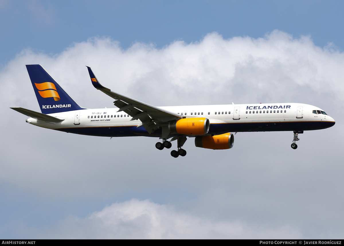 Aircraft Photo of TF-ISJ | Boeing 757-256 | Icelandair | AirHistory.net #485434