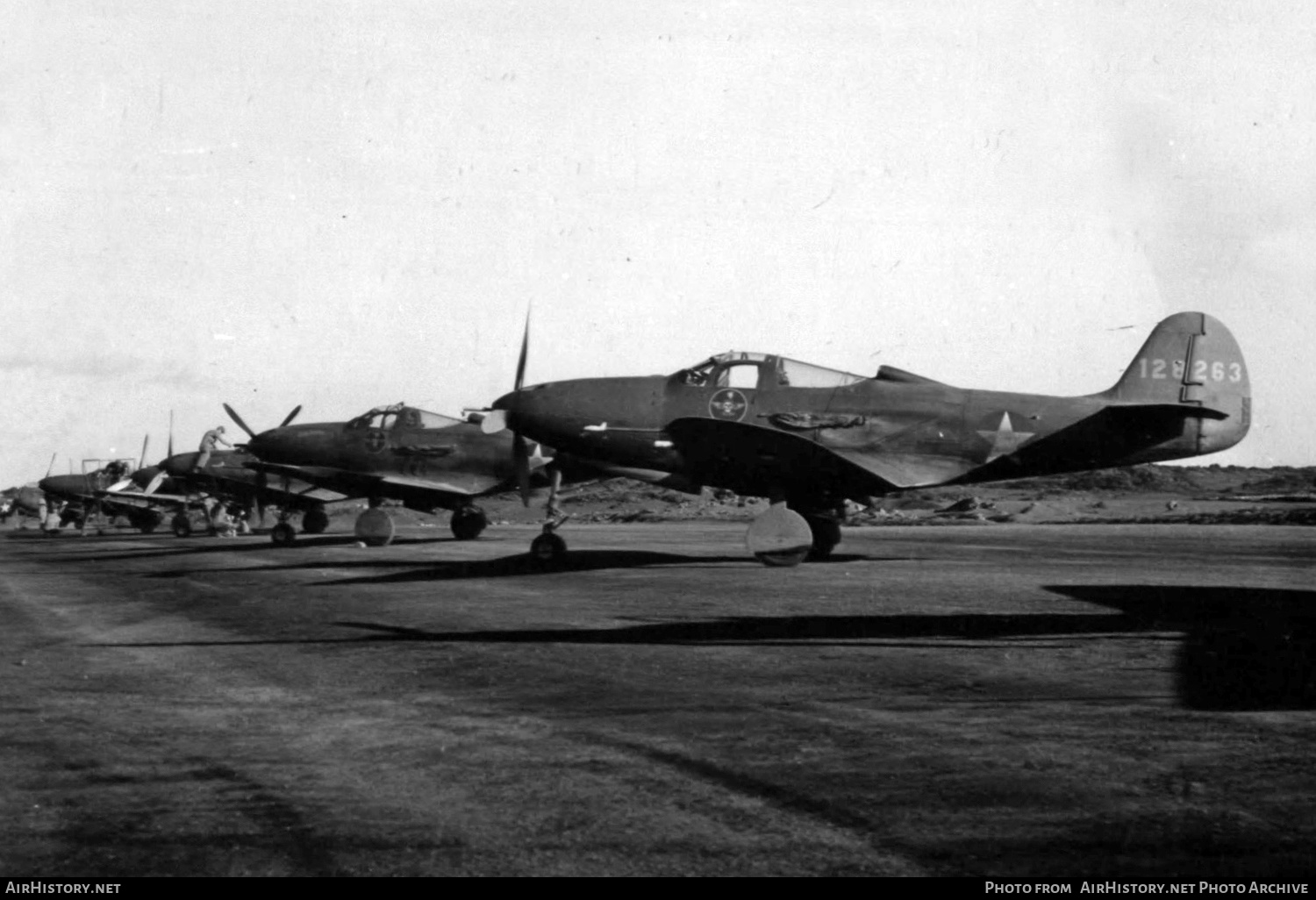 Aircraft Photo of 41-28263 / 128263 | Bell P-39D Airacobra | USA - Air Force | AirHistory.net #485444