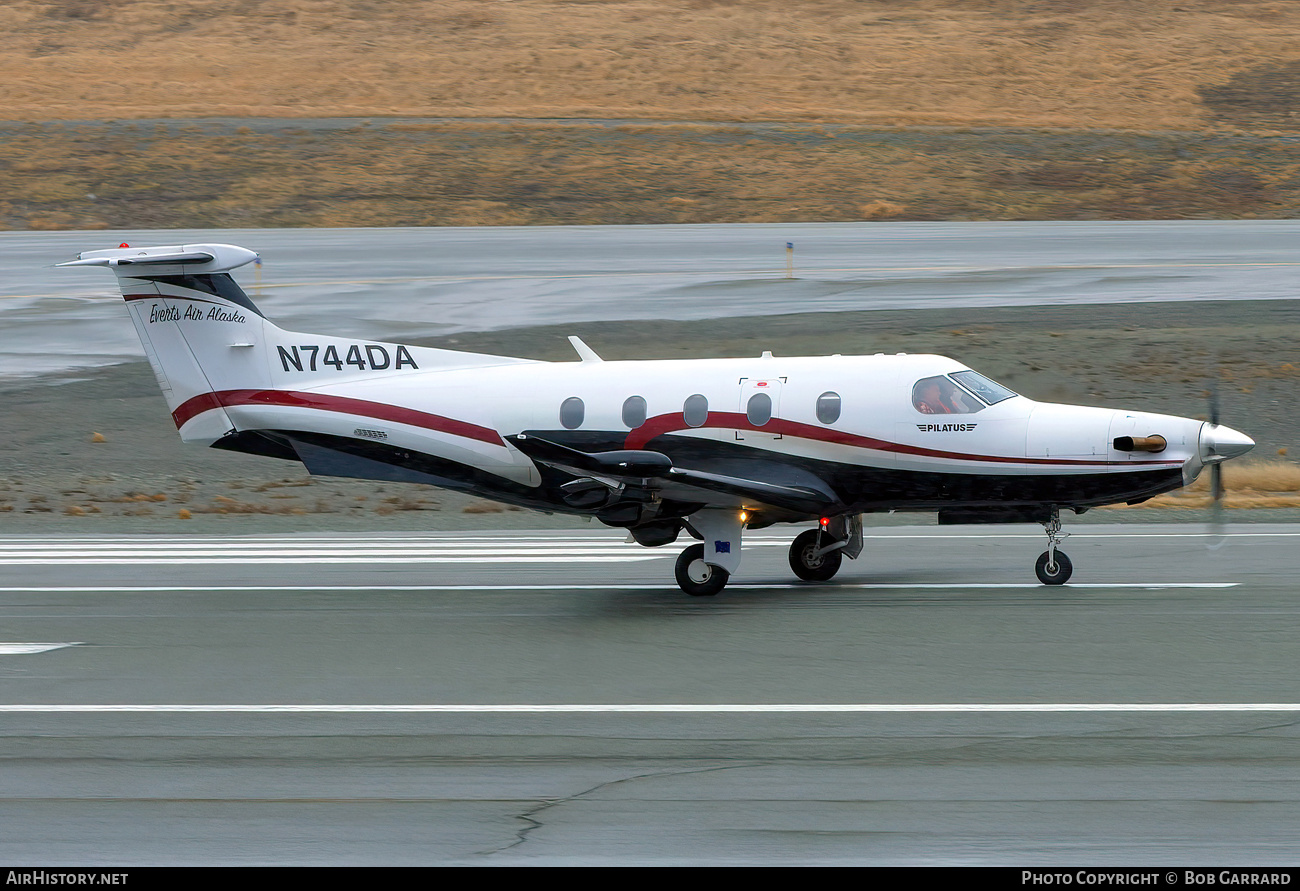 Aircraft Photo of N744DA | Pilatus PC-12/47 | Everts Air Alaska | AirHistory.net #485449