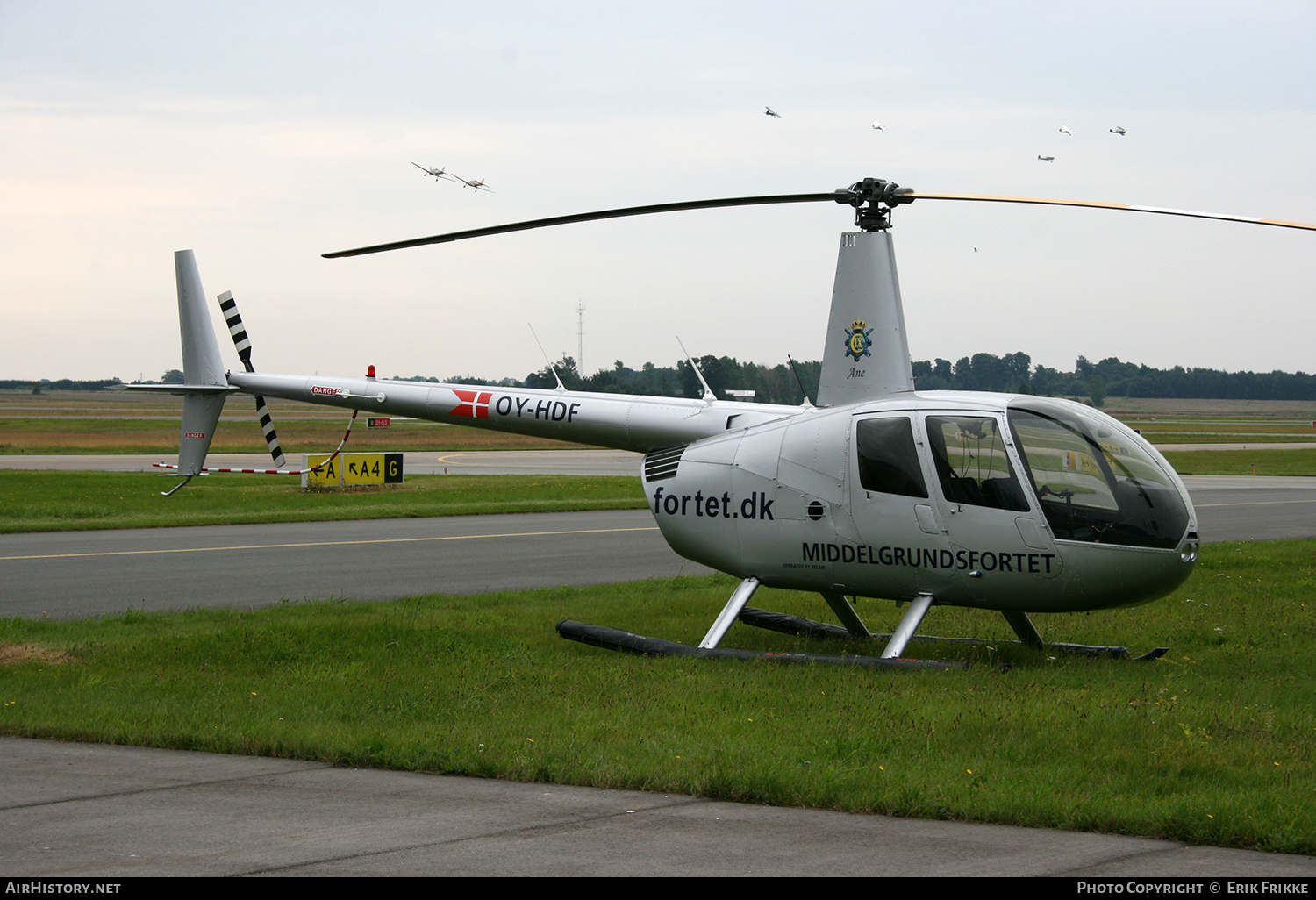 Aircraft Photo of OY-HDF | Robinson R-44 Clipper II | Middelgrundsfortet | AirHistory.net #485469