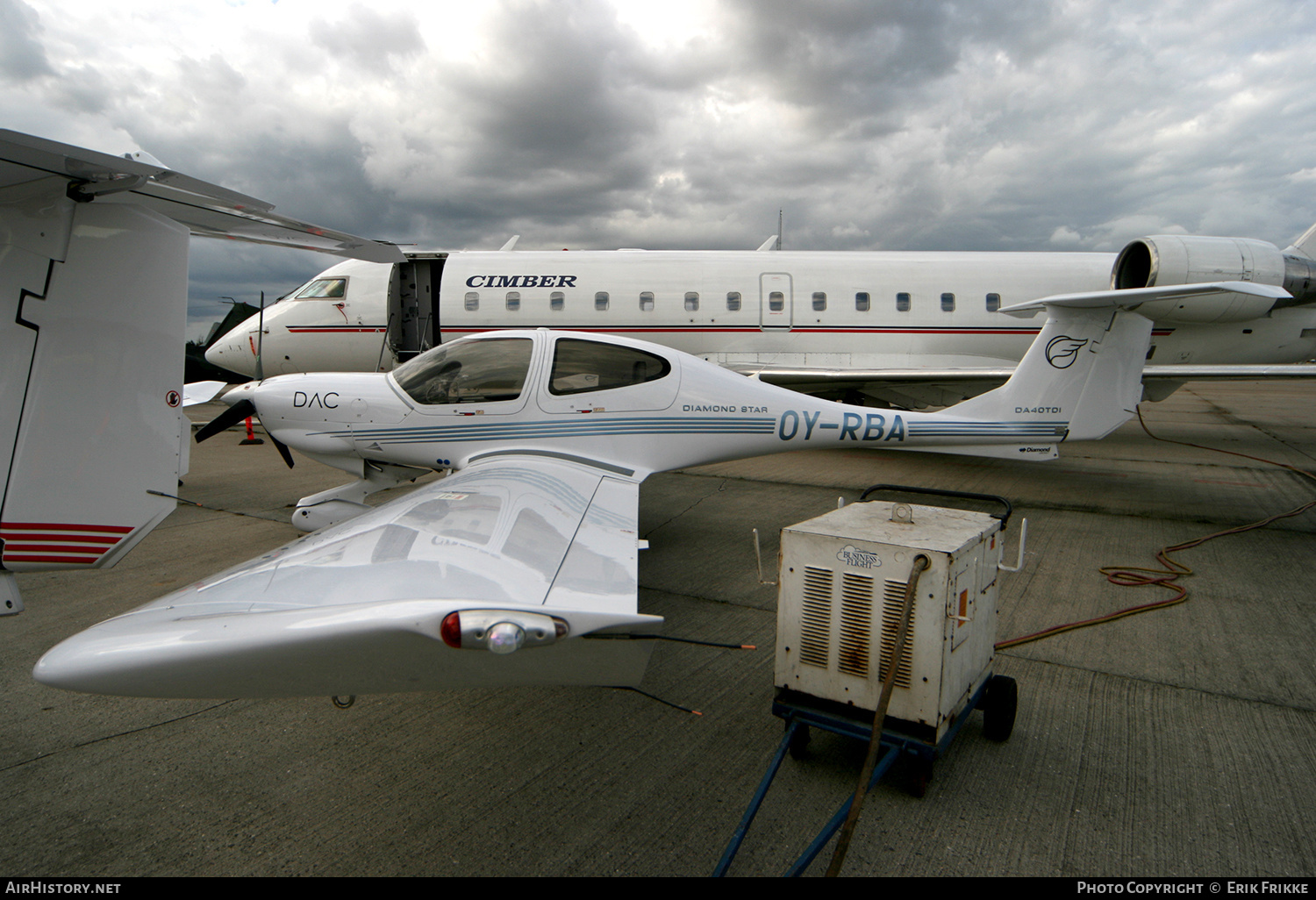 Aircraft Photo of OY-RBA | Diamond DA40D Diamond Star TDI | DAC - Danish Aviation Capital | AirHistory.net #485470