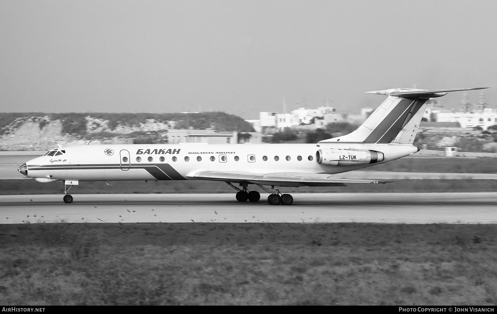 Aircraft Photo of LZ-TUK | Tupolev Tu-134A-3 | Balkan - Bulgarian Airlines | AirHistory.net #485492