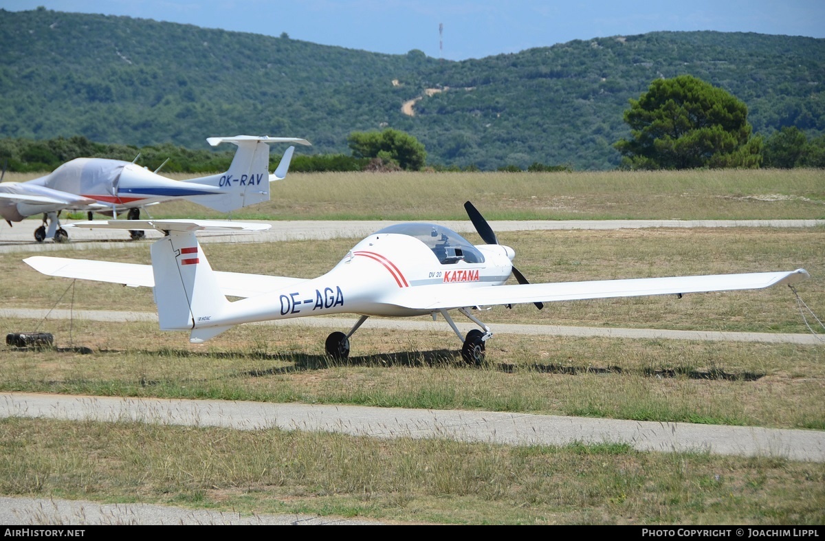 Aircraft Photo of OE-AGA | HOAC DV-20 Katana | AirHistory.net #485522