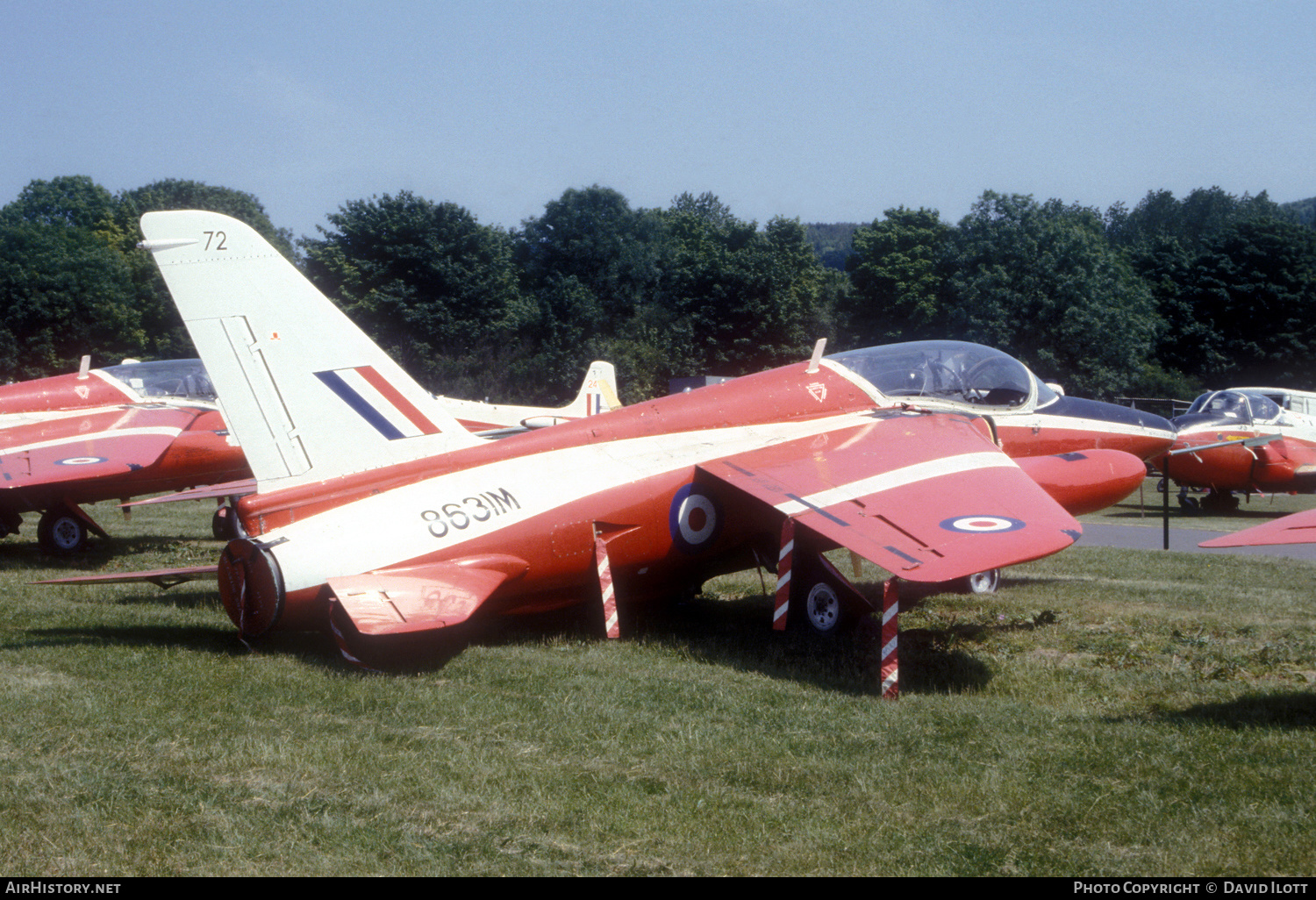 Aircraft Photo of 8631M / XR574 | Folland Fo-144 Gnat T1 | UK - Air Force | AirHistory.net #485550
