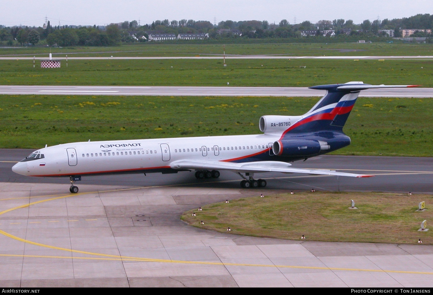Aircraft Photo of RA-85760 | Tupolev Tu-154M | Aeroflot - Russian Airlines | AirHistory.net #485596