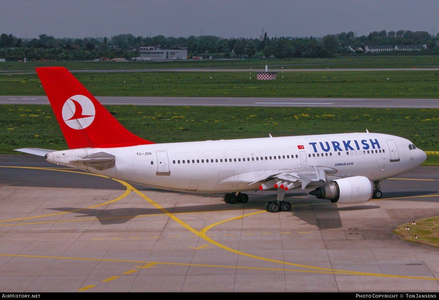 Aircraft Photo of TC-JDA | Airbus A310-304 | Turkish Airlines | AirHistory.net #485598