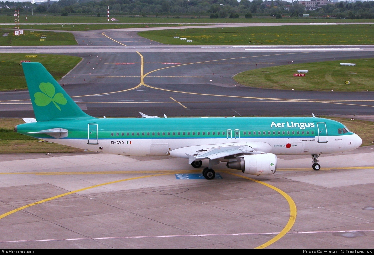 Aircraft Photo of EI-CVD | Airbus A320-214 | Aer Lingus | AirHistory.net #485601