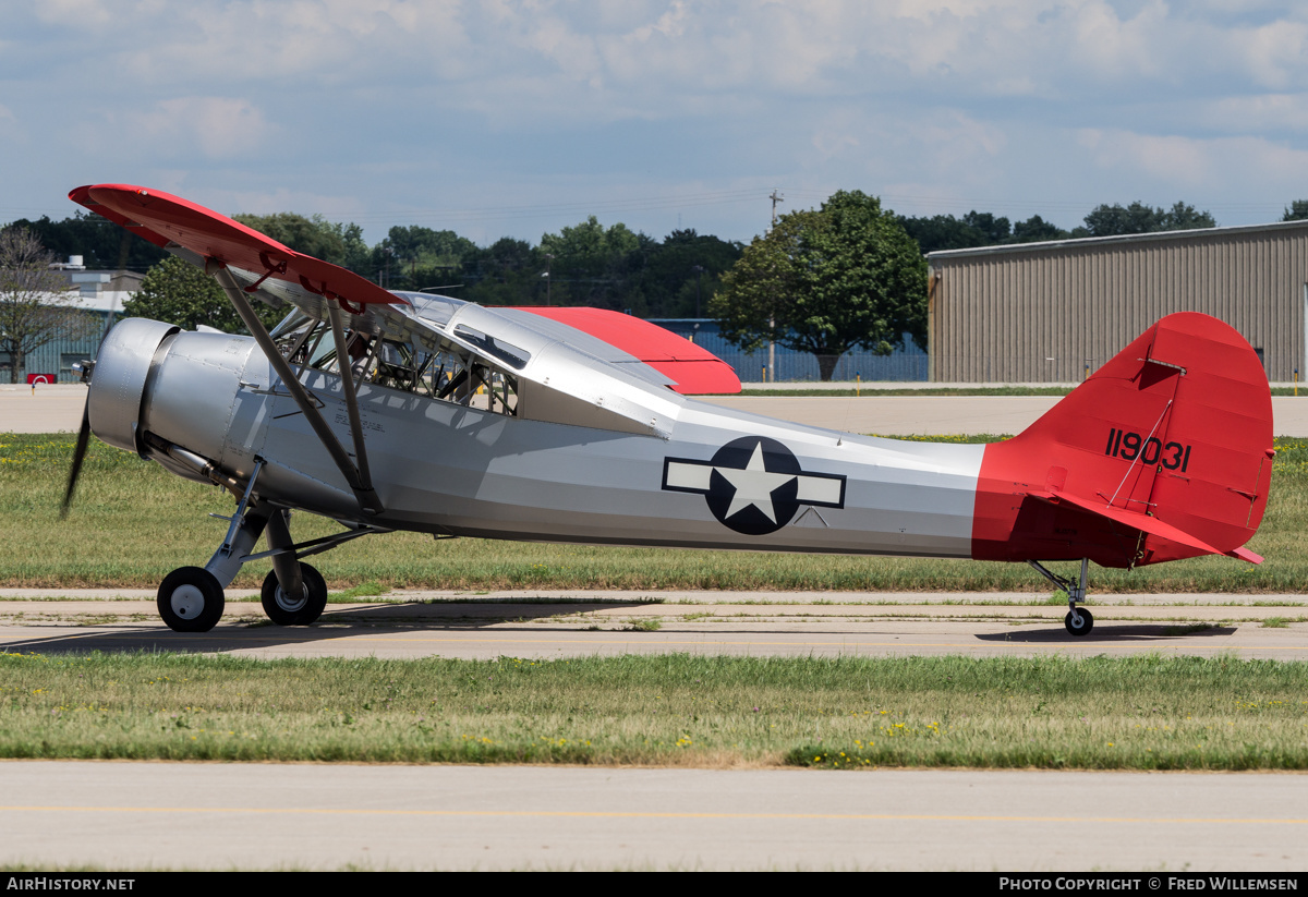 Aircraft Photo of N1377B / 119031 | Stinson L-1F Vigilant | USA - Air Force | AirHistory.net #485607