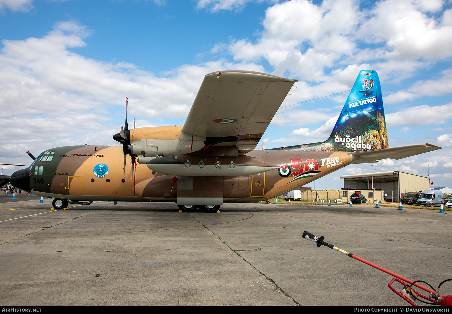Aircraft Photo of 346 | Lockheed C-130H Hercules | Jordan - Air Force | AirHistory.net #485673