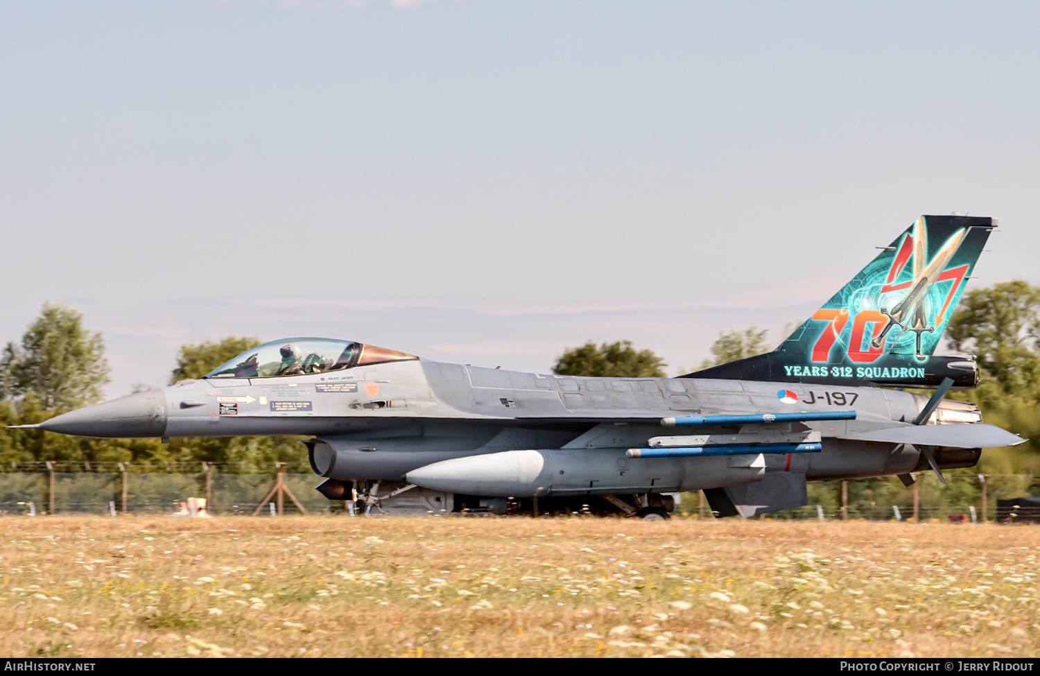 Aircraft Photo of J-197 | General Dynamics F-16AM Fighting Falcon | Netherlands - Air Force | AirHistory.net #485678