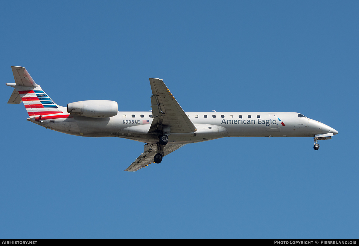 Aircraft Photo of N908AE | Embraer ERJ-145LR (EMB-145LR) | American Eagle | AirHistory.net #485679